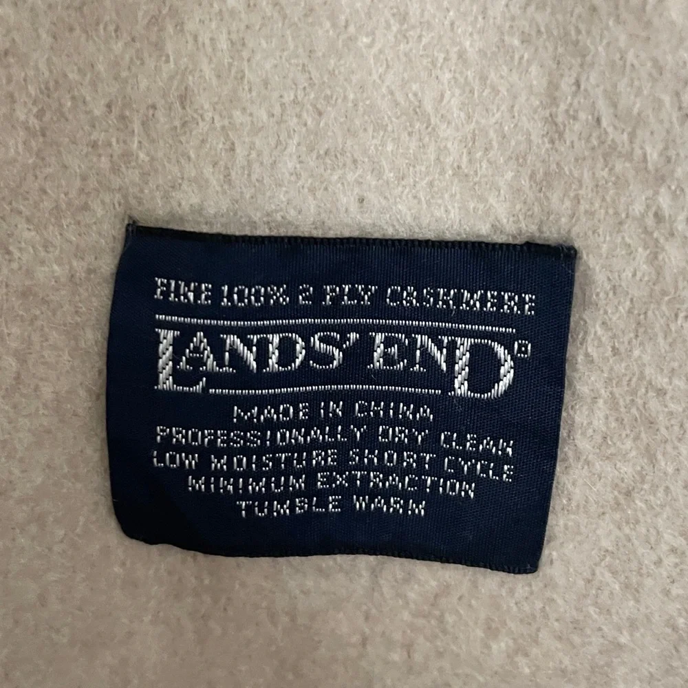 LANDS END CASHMERE SCARF